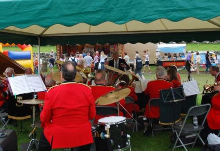 Malham Show, Brass Band, photo Chris Wildman